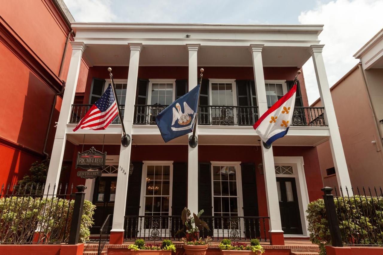 Hotel Le Richelieu in the French Quarter New Orleans Exterior foto