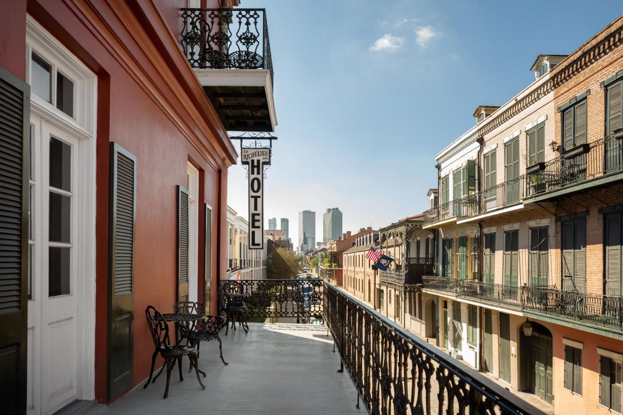 Hotel Le Richelieu in the French Quarter New Orleans Exterior foto
